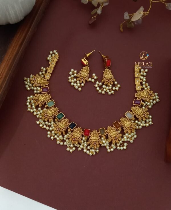 Sita Lakshmi Navratna Necklace NC944