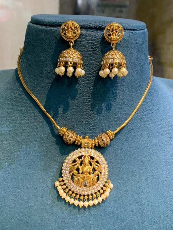 Sita Lakshmi Necklace NC977 - Image 3