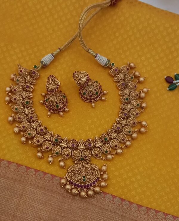 Premium Antique Finish Rithika Necklace NC992 - Image 2