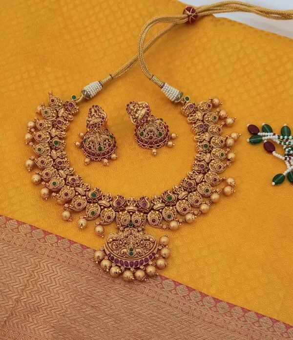 Premium Antique Finish Rithika Necklace NC992