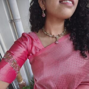Dishitha Pink Victorian Necklace NC9106