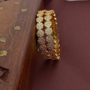 Aadharshini Antique Finish Bangles (2 Bangles ) BG250