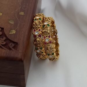 JayaLakshmi Antique Finish Bangle ( 2 Bangles) BG254