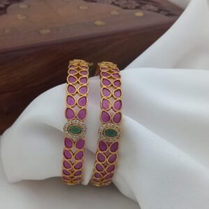Diya Antique Finish Bangle (2 Bangle) BG259