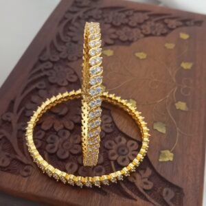 Aarohi Diamond Replica Bangles(2 Bangles) BG263