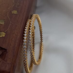 Avni Diamond Replica Bangles ( 2 bangles) BG264