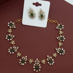 Cutie Pie Necklace Green NC9116