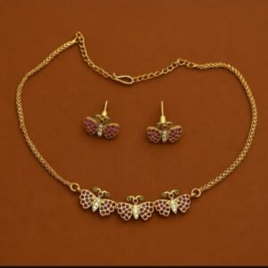Trifly Butterflies Necklace set NC9164